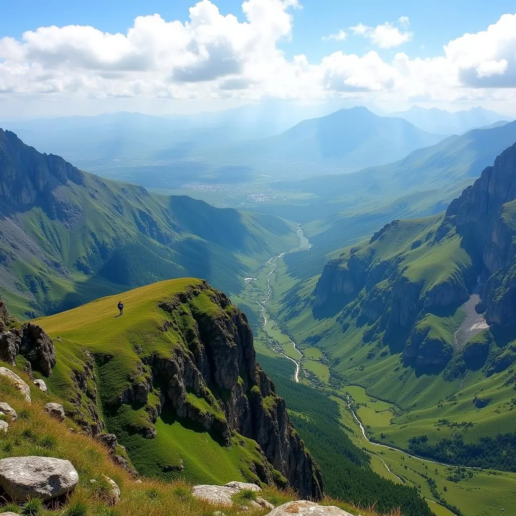 Breathtaking panoramic view from Temperatura Turo de l'Home