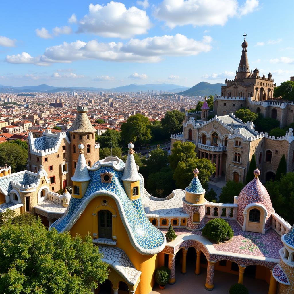 Park Güell Barcelona Gaudí Architecture