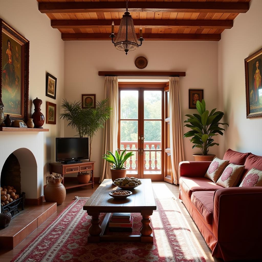 Interior of a Personal Home in Spain