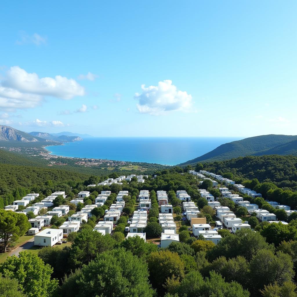 Picturesque Levante Campsite with Ocean View