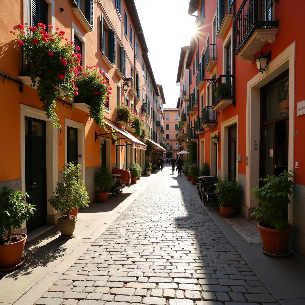 Exploring the charming streets of Pisa