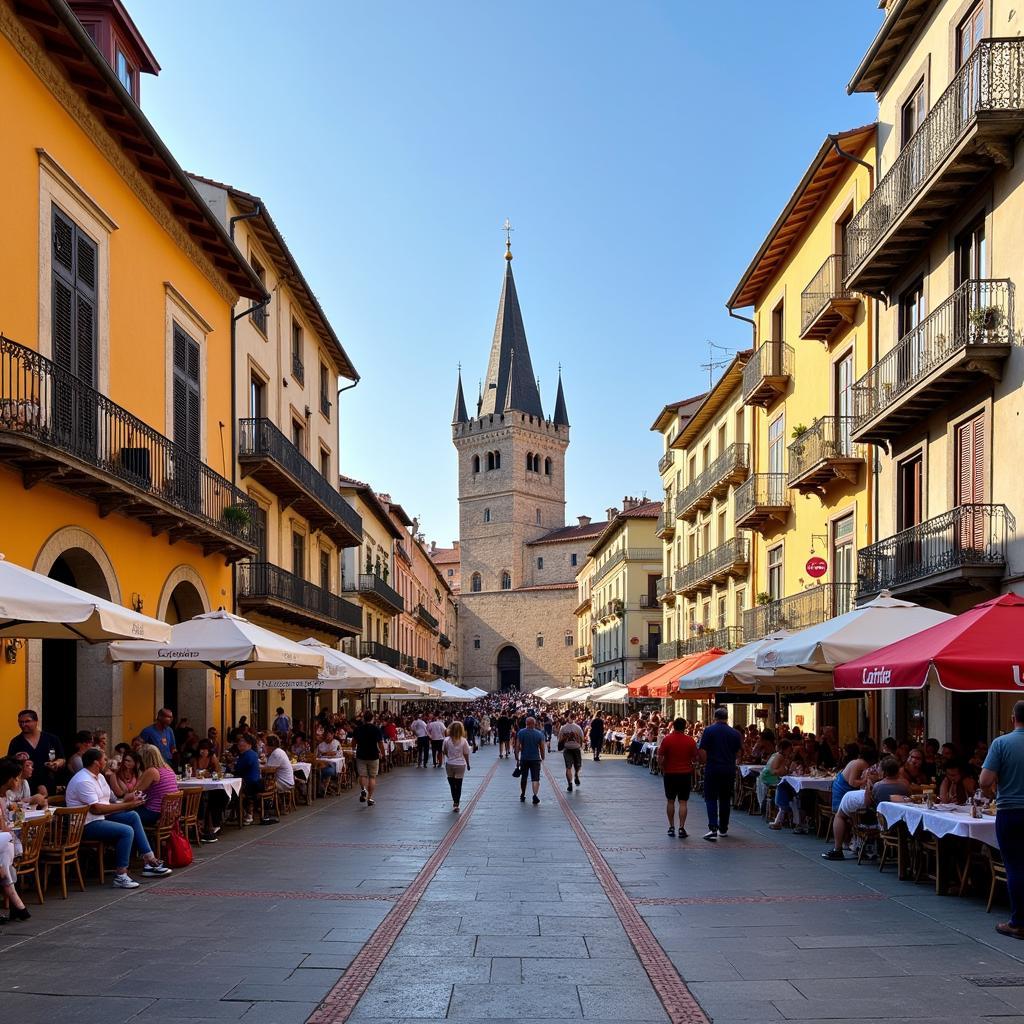 Plaza del Castillo Pamplona