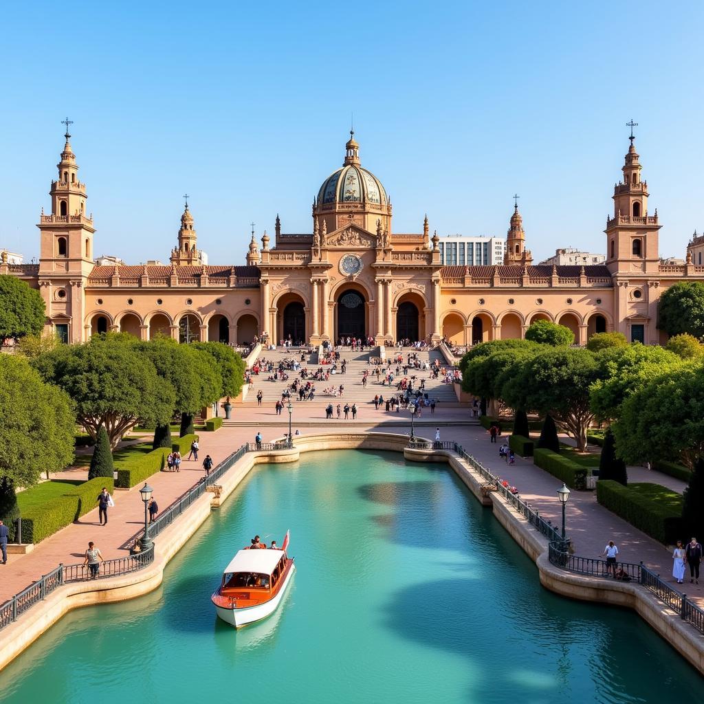 Plaza de España in Sevilla