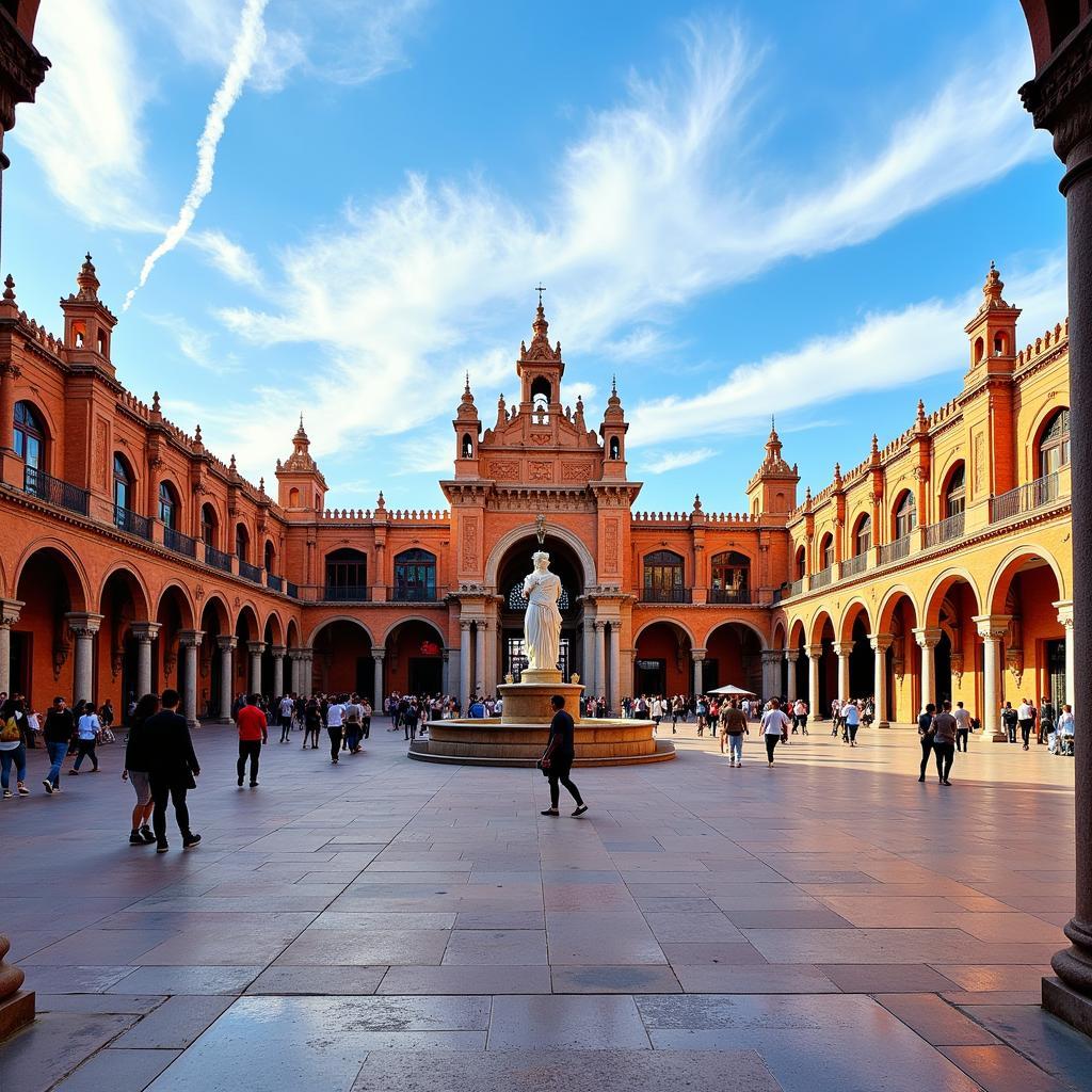 Plaza de Espana in Seville