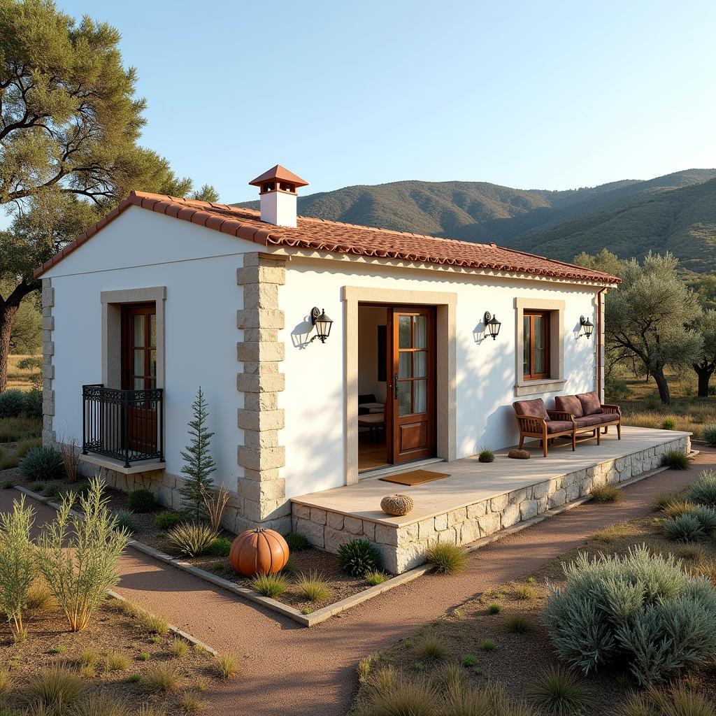 Prefab Home in Andalusian Countryside