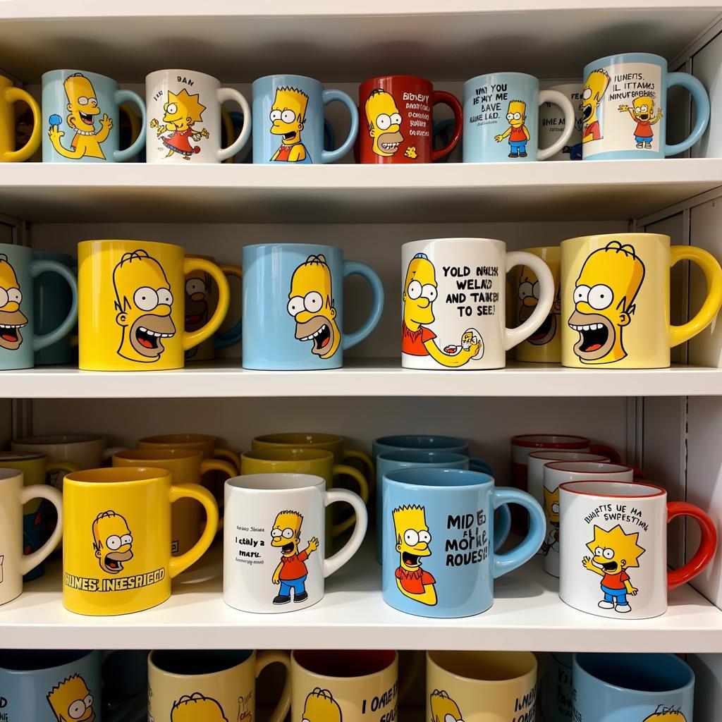 Primark Homer Simpson Mug Selection