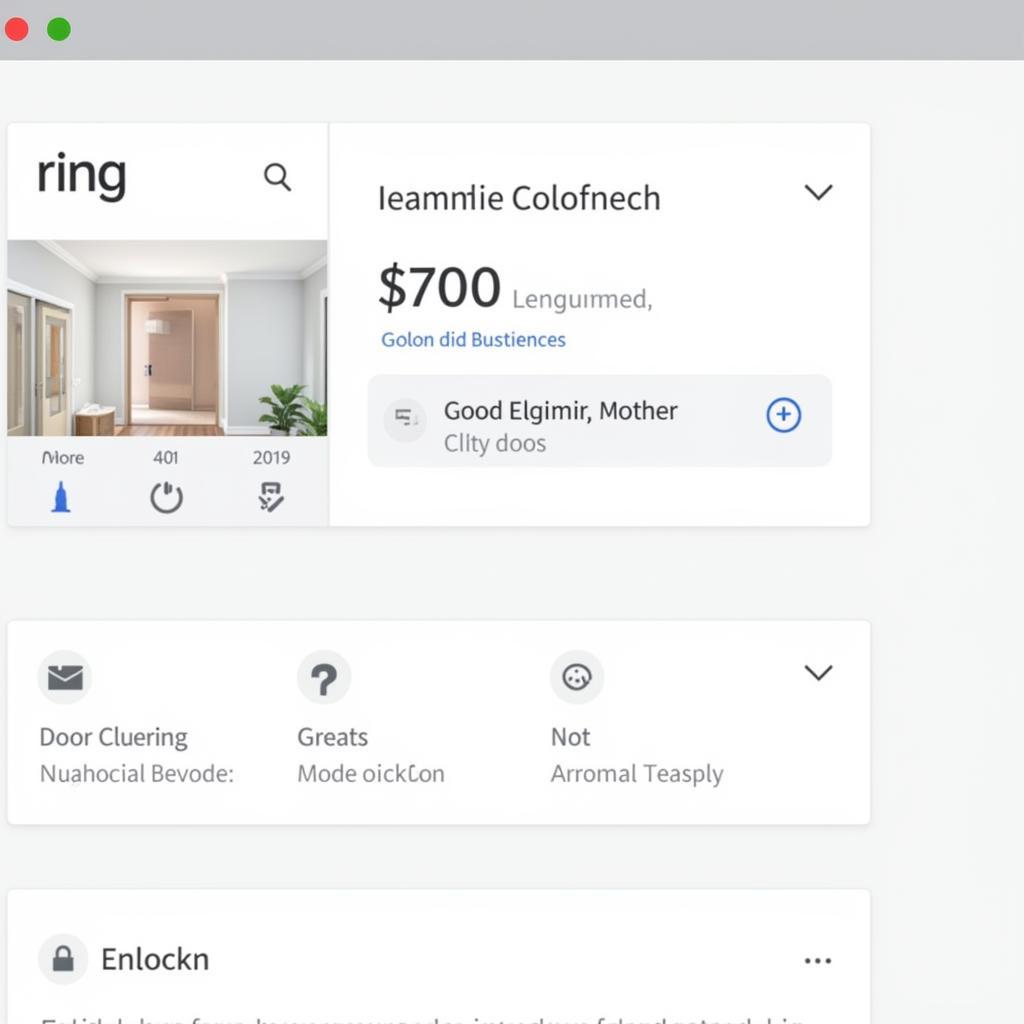 Ring Intercom integrated with Home Assistant dashboard