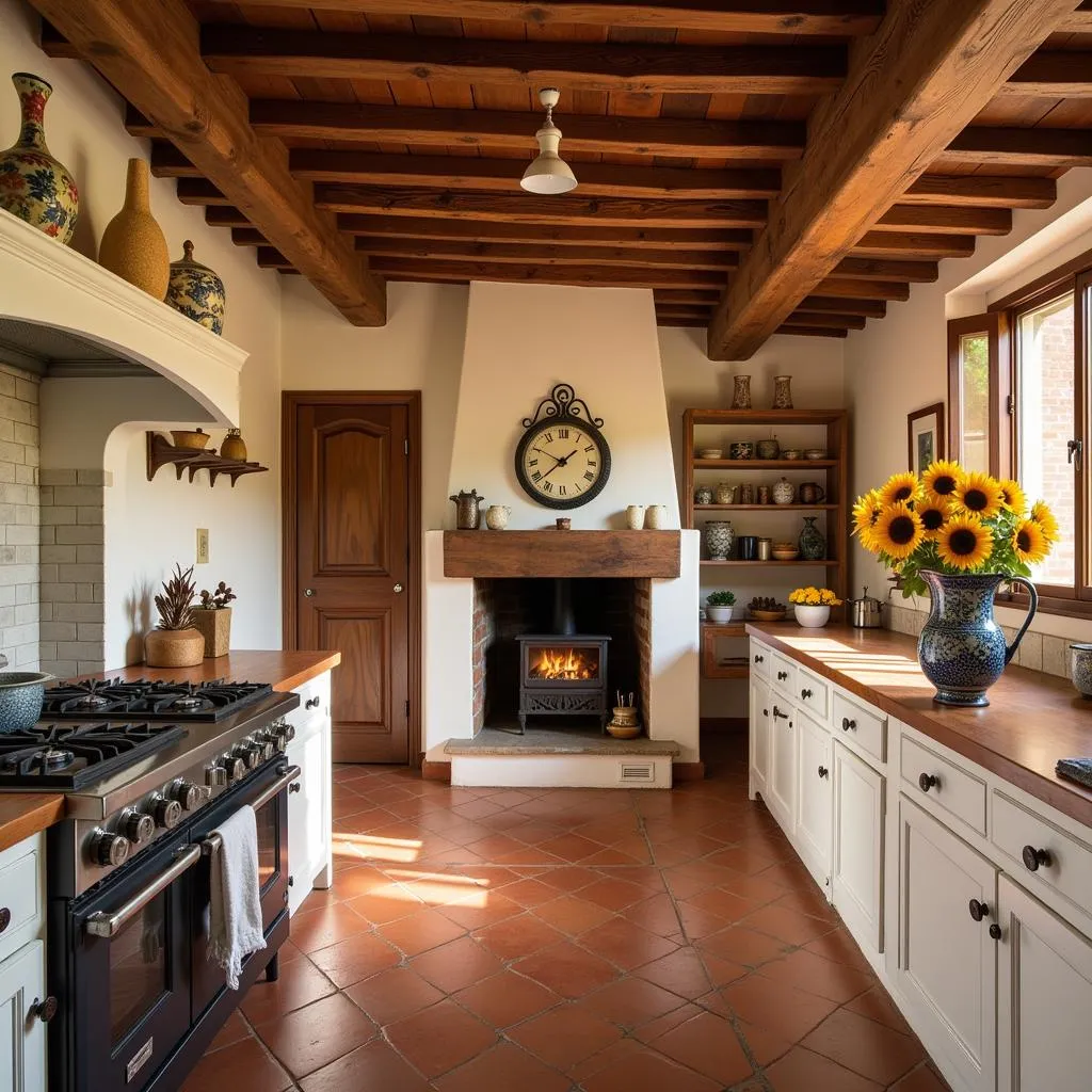 Rustic Spanish Kitchen Design