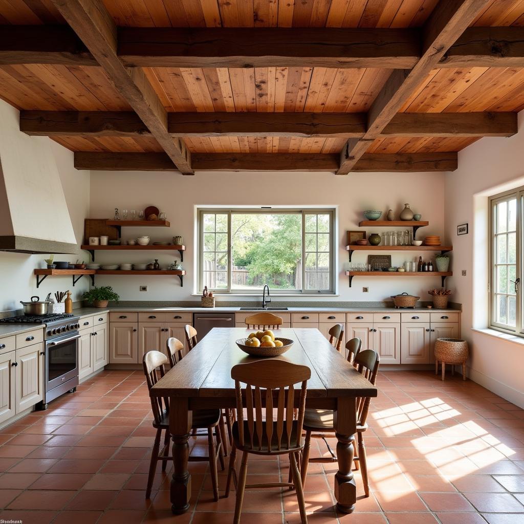 Rustic Spanish Kitchen