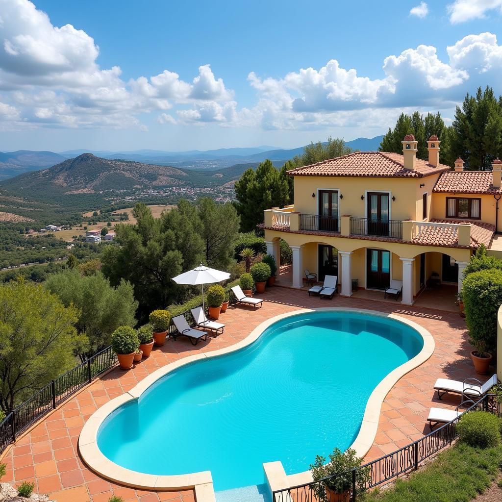 Charming villa with a view in Andalusia