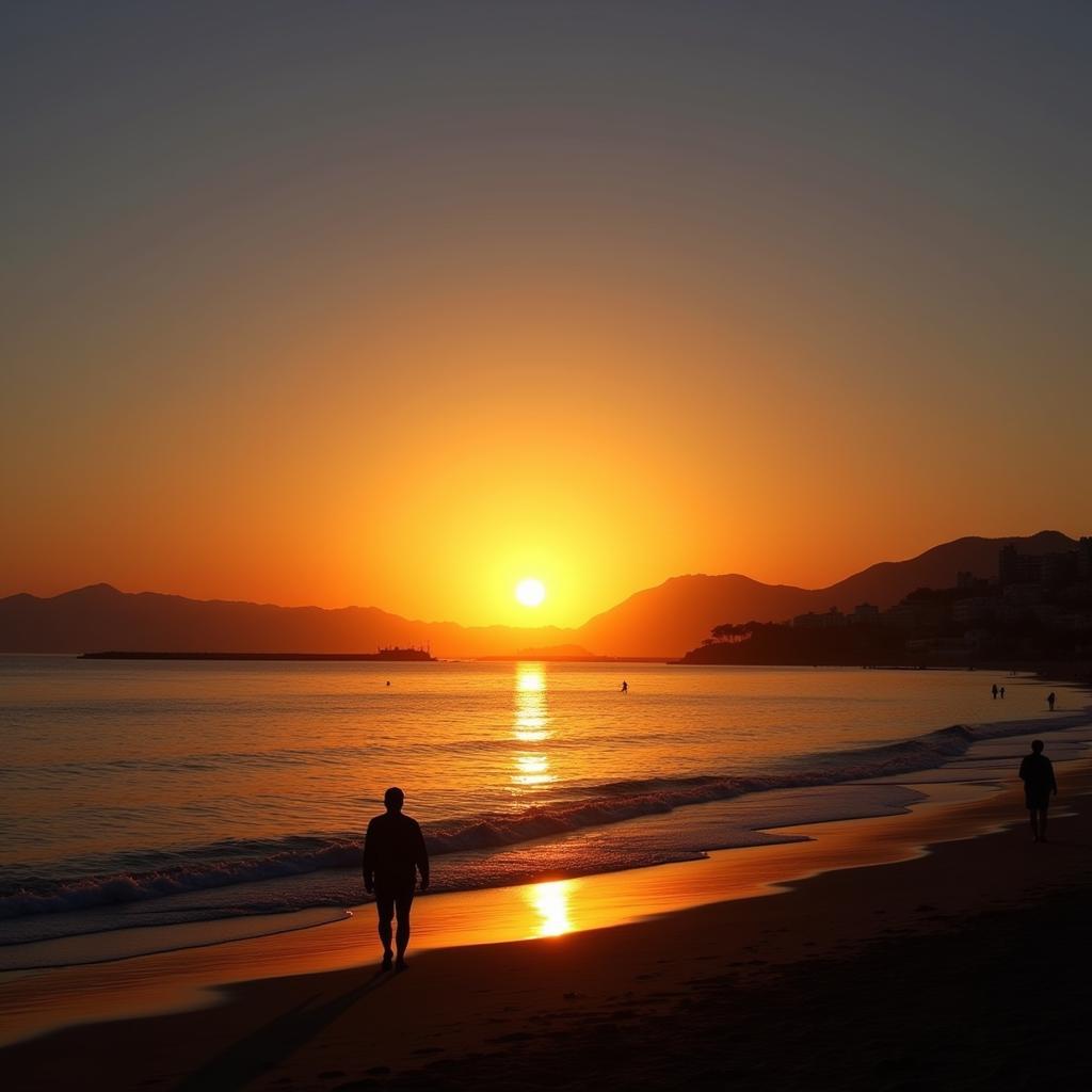 S'Agaró Beach Sunset