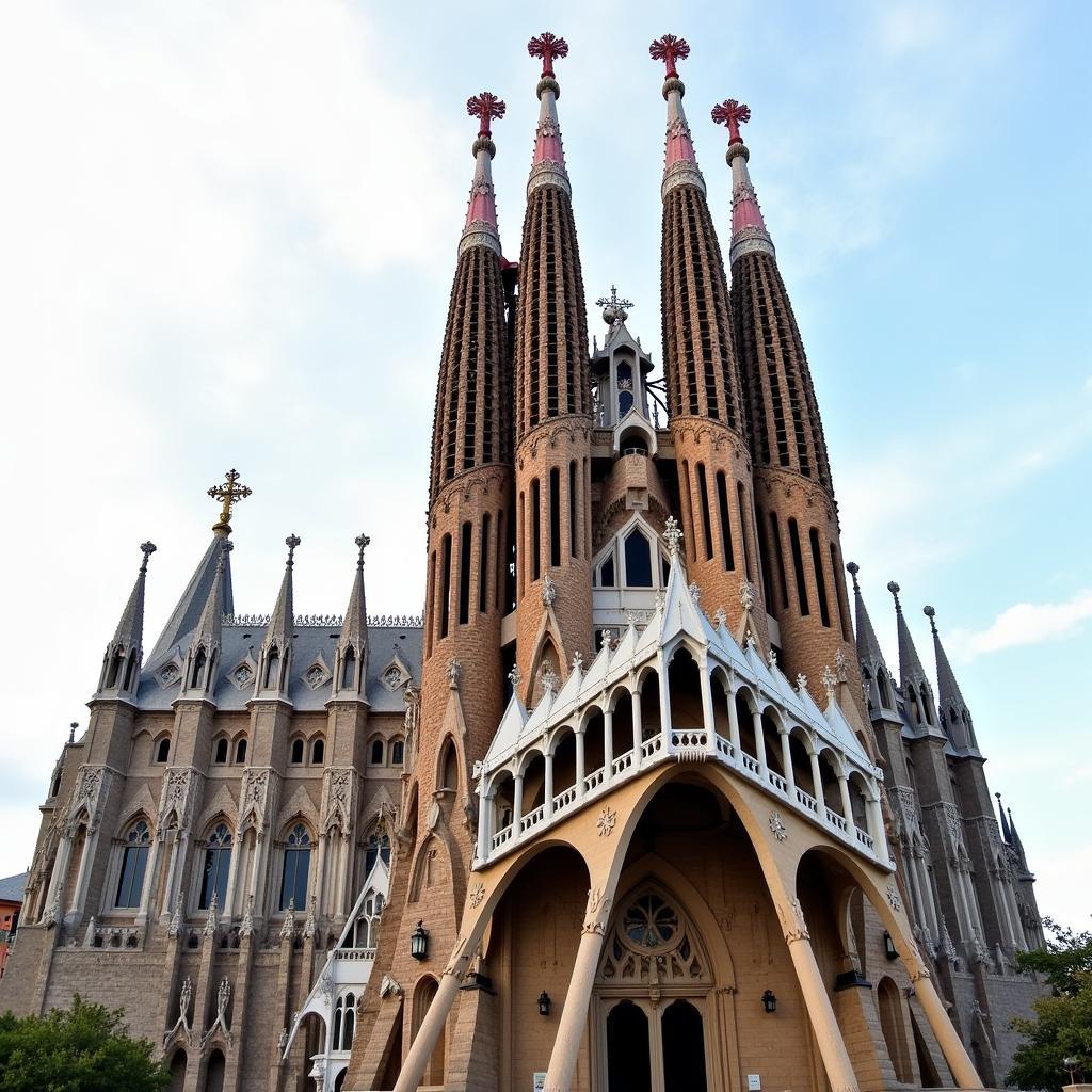 The Iconic Sagrada Familia in Barcelona