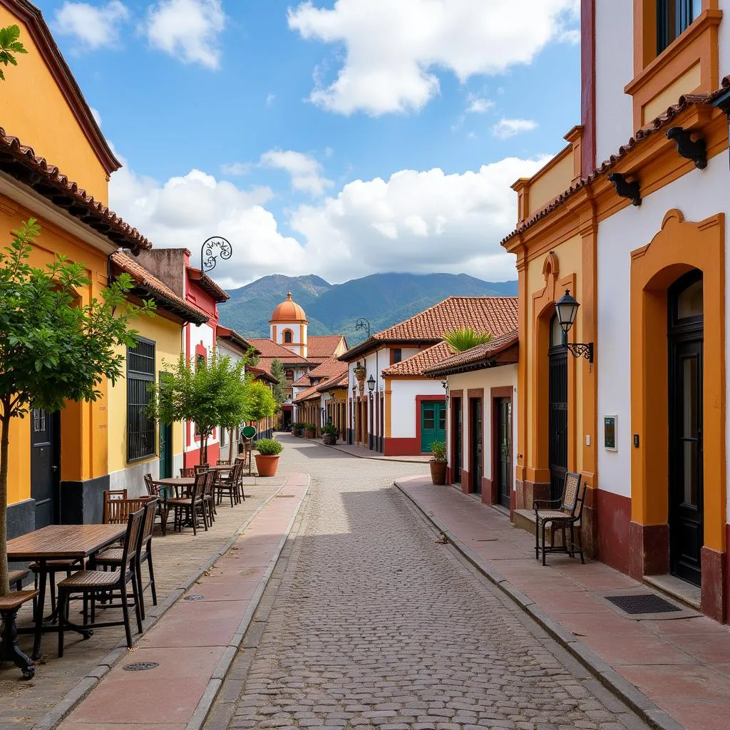 Salvador de Madariaga Town Square