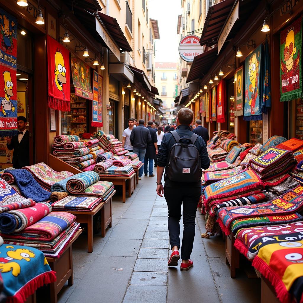 Searching for an Alfombra Homer in a Spanish Market