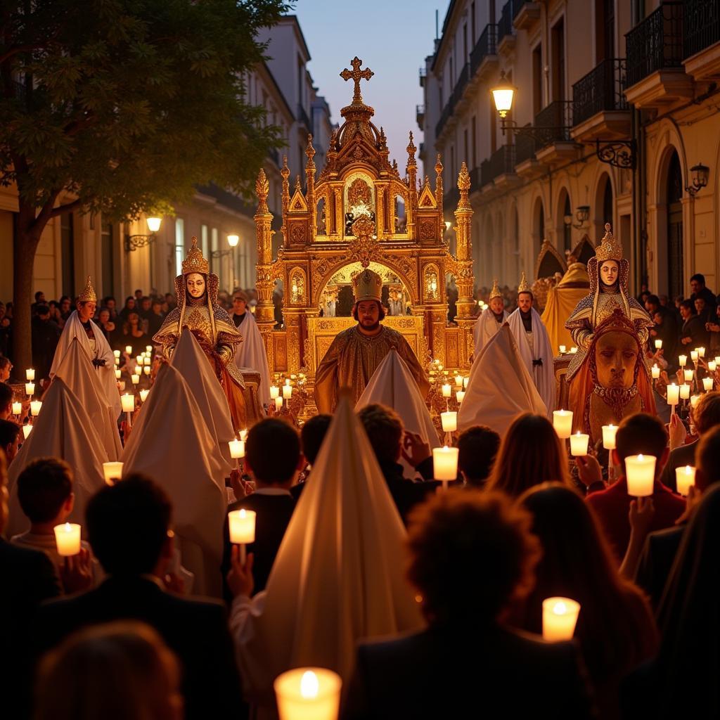 Semana Santa Procession in Seville