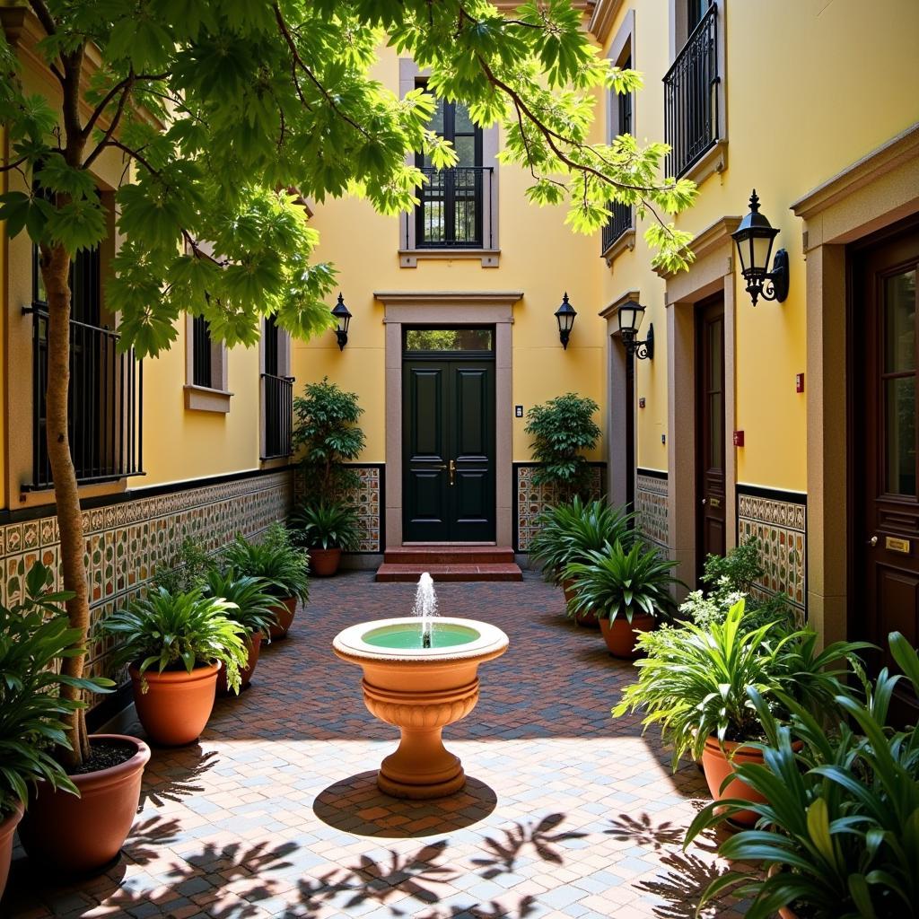 Traditional Sevillian Courtyard Homestay