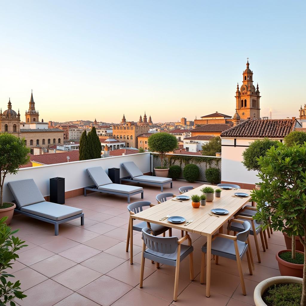 Scenic Seville Rooftop Terrace