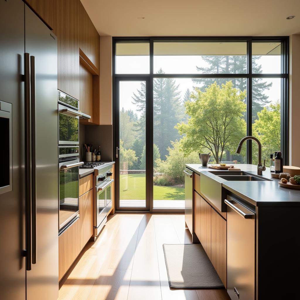 Bright and Airy Kitchen in Solar-Powered Spanish Villa