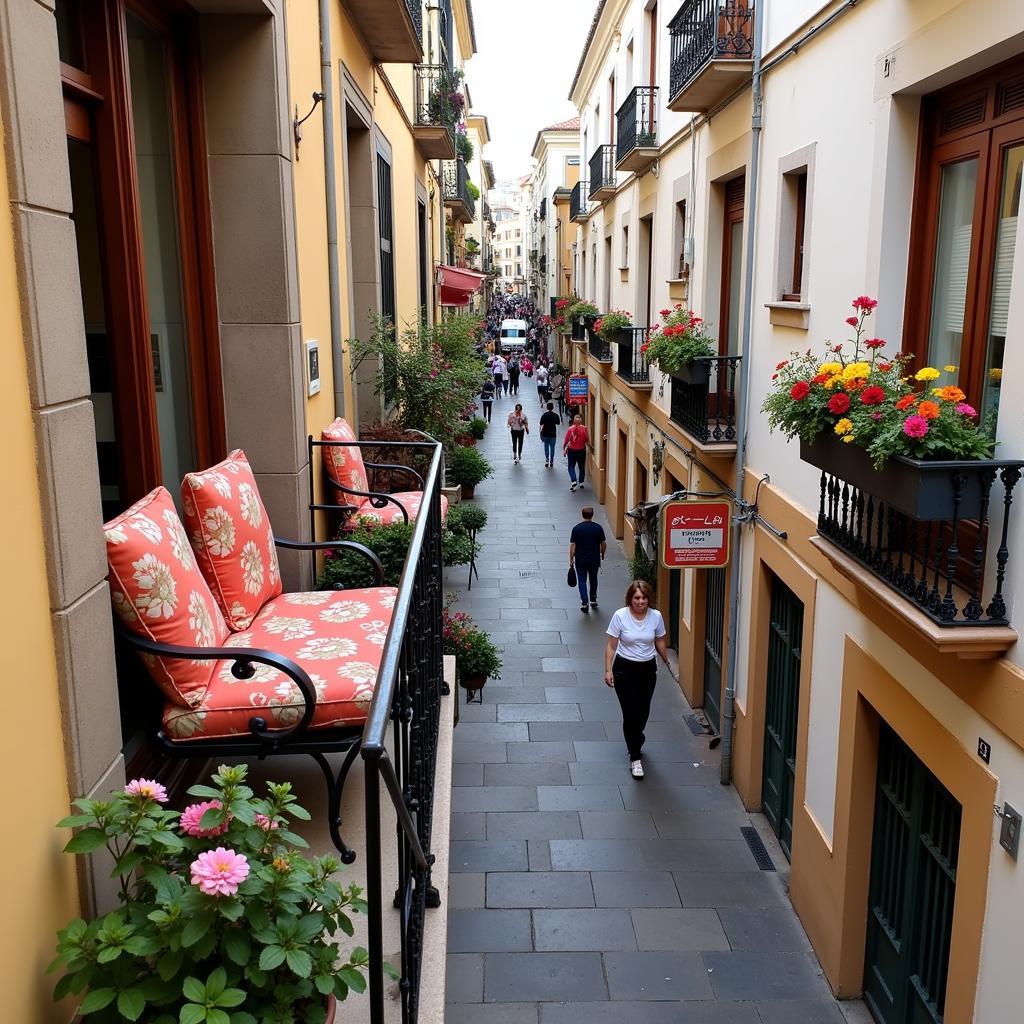 Charming Spanish Apartment Balcony