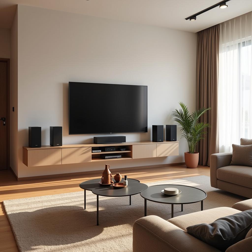 Smart Home Entertainment in a Spanish Apartment