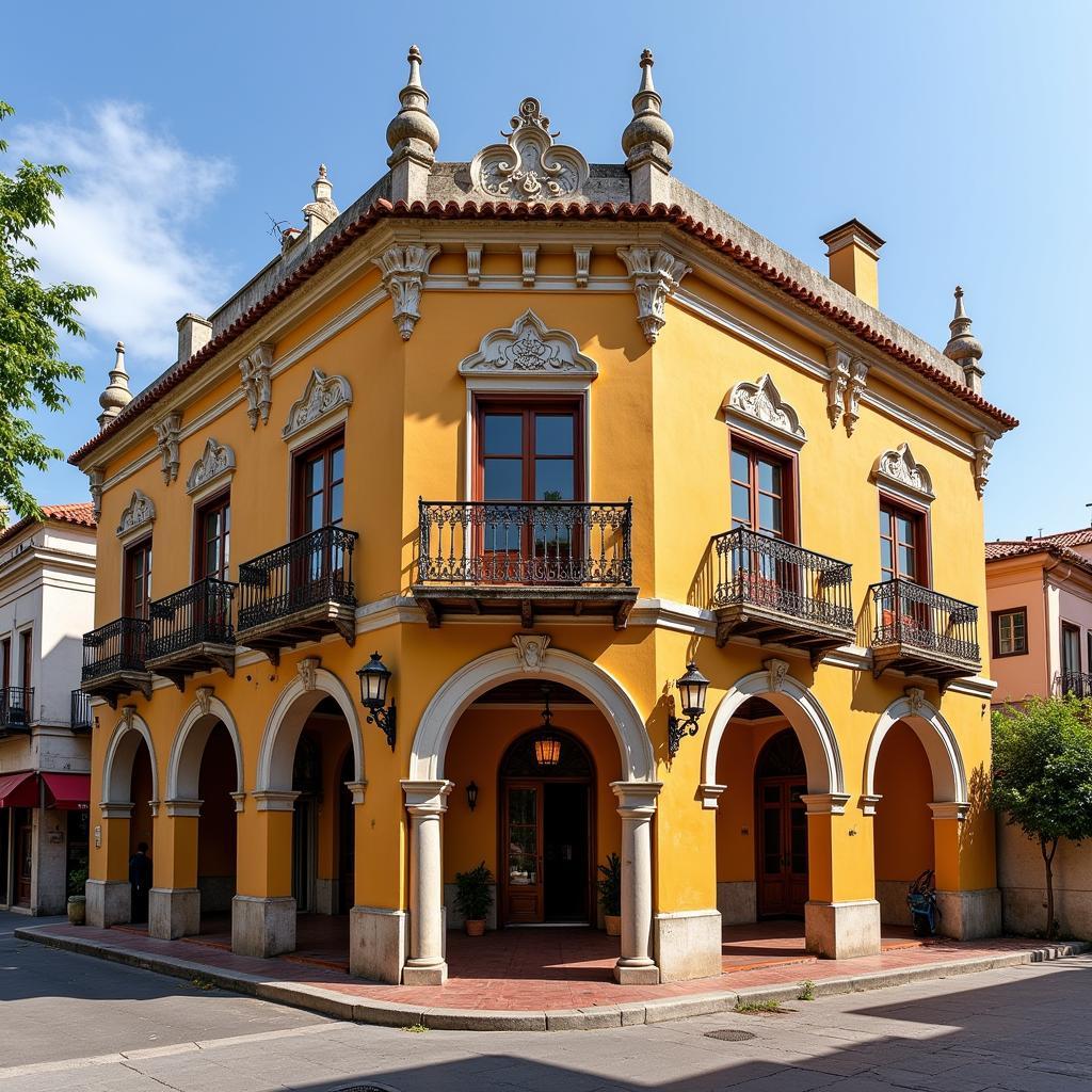 A stunning example of Spanish architecture with Moorish influences