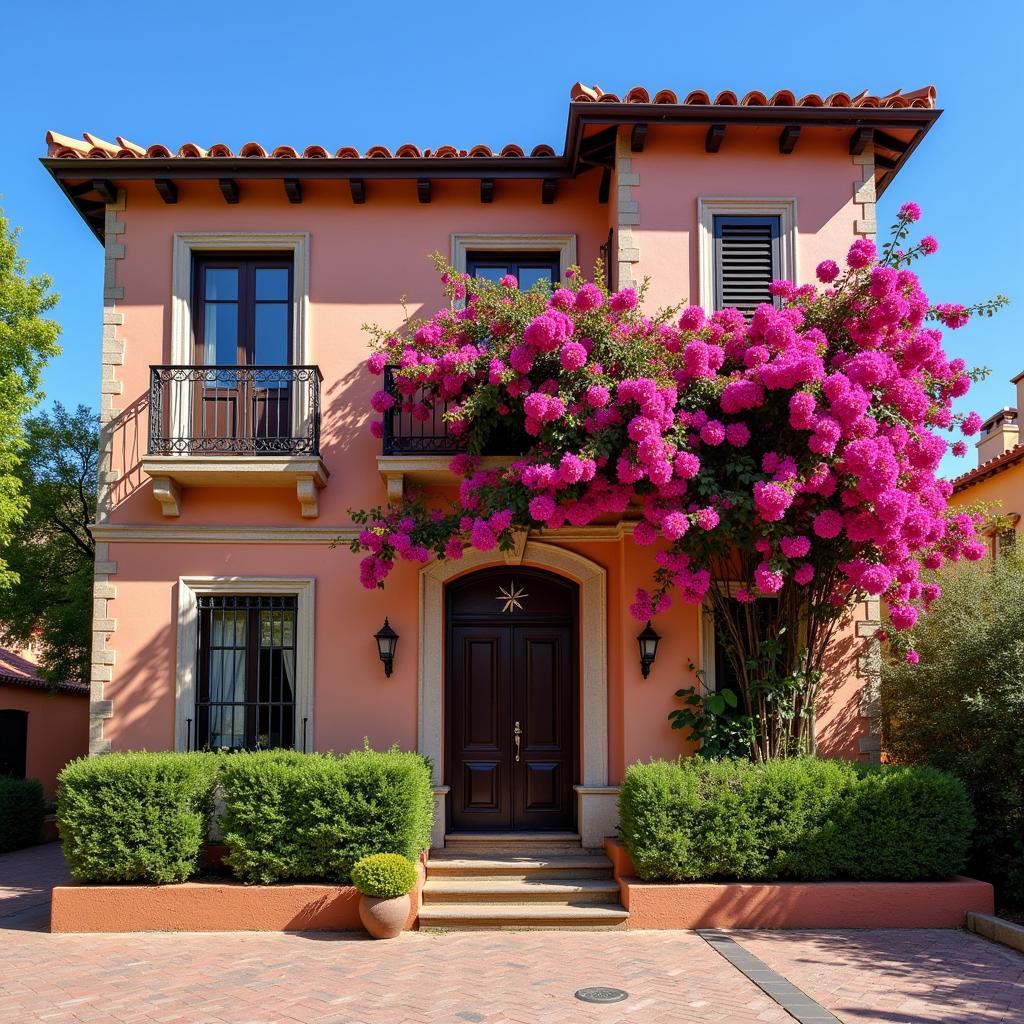 Charming Spanish Bazar Home Exterior