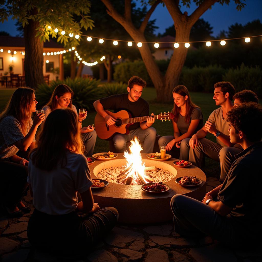 A Spanish BBQ Gathering