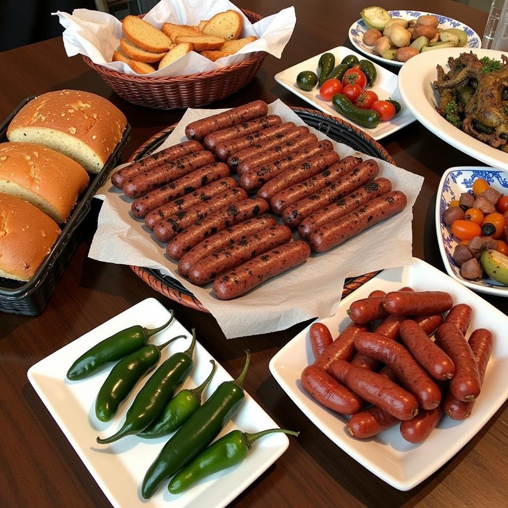 A Spanish BBQ Spread