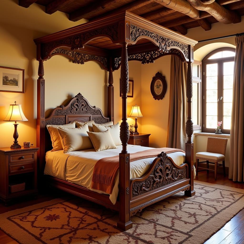 Traditional Spanish Bedroom Decor