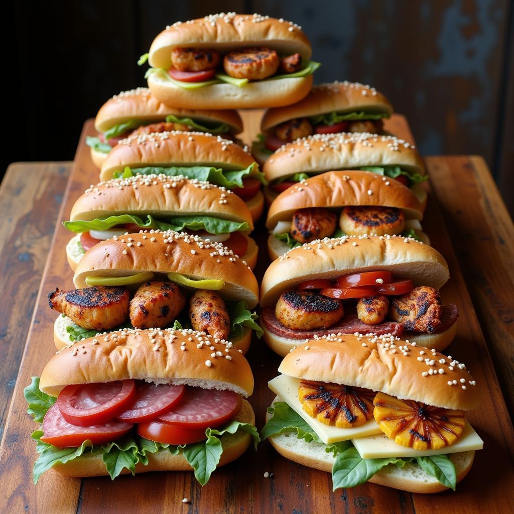 A tantalizing spread of Spanish bocadillos