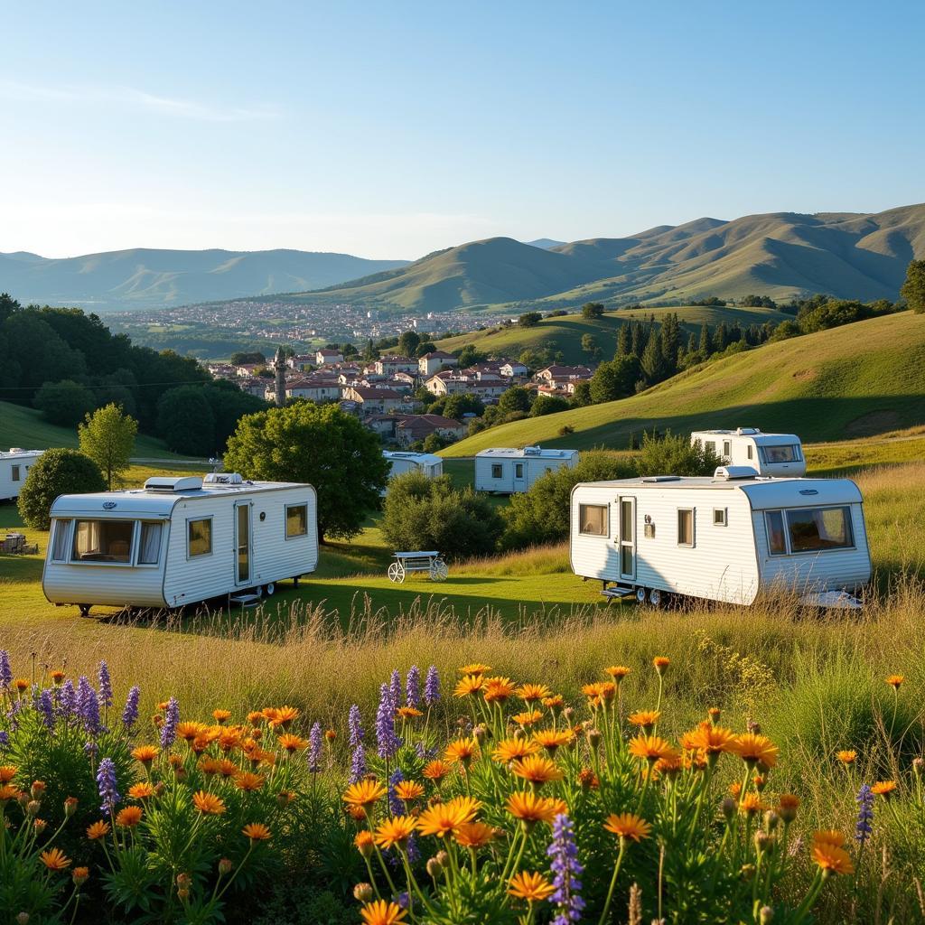 Serene Spanish Campsite