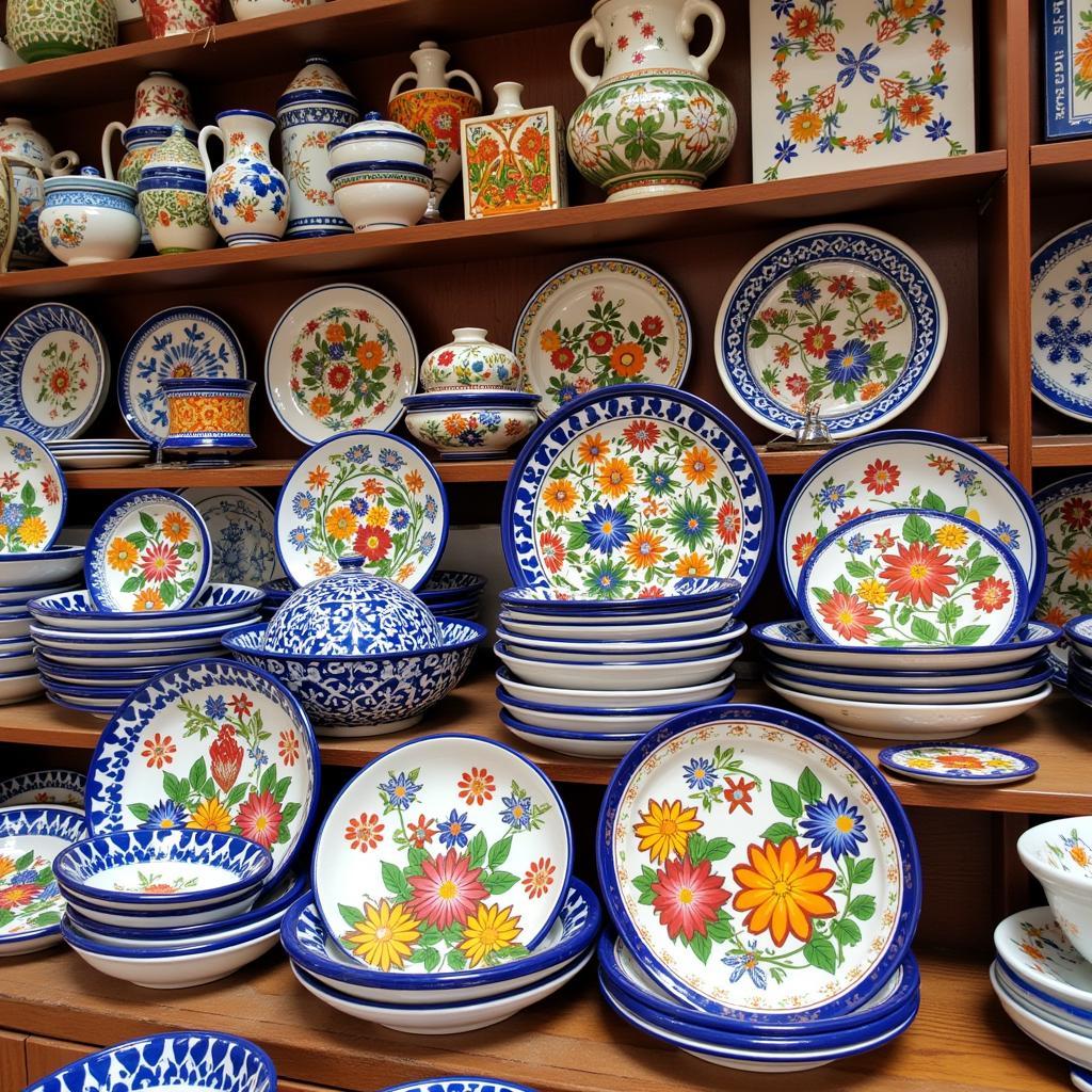 Colorful Spanish Ceramics in Torrevieja