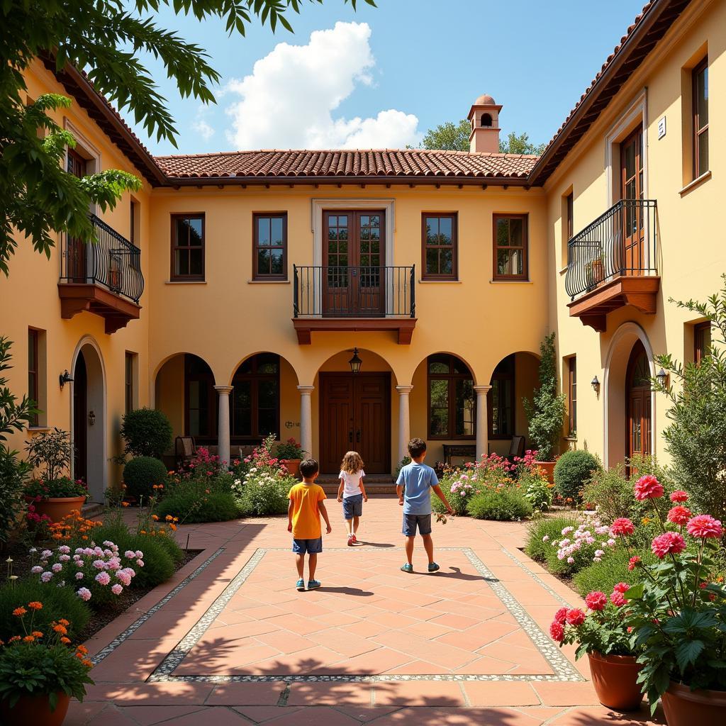 Spanish Childhood Home Architecture: Traditional Elements