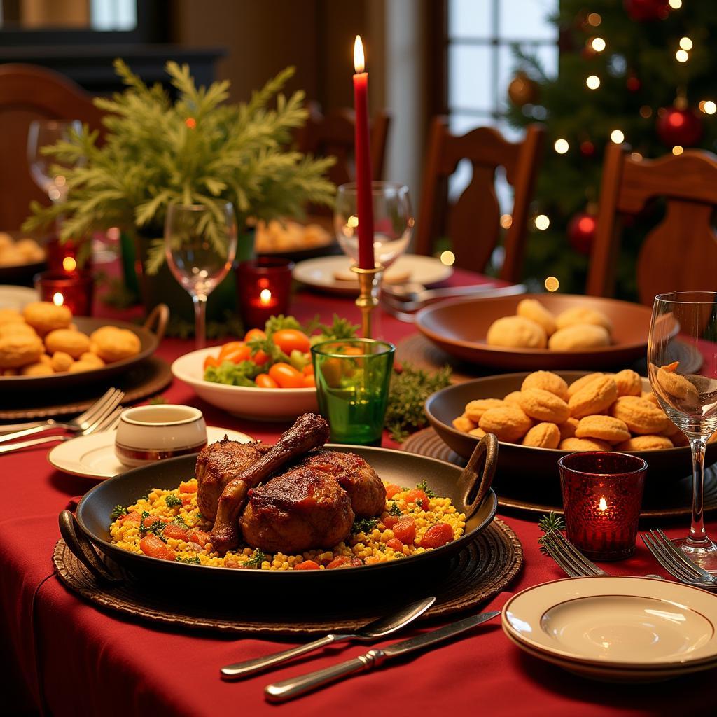 A Traditional Spanish Christmas Feast