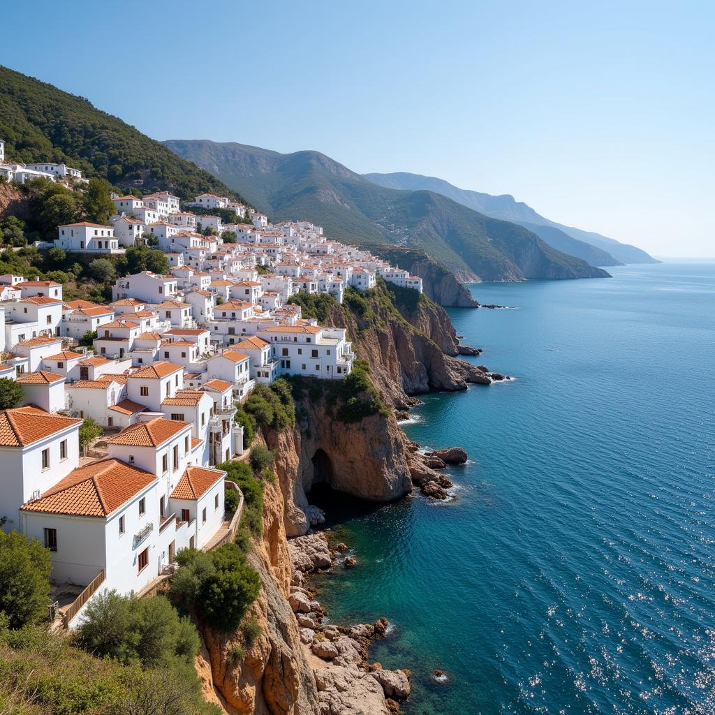 Picturesque Spanish Coastal Town