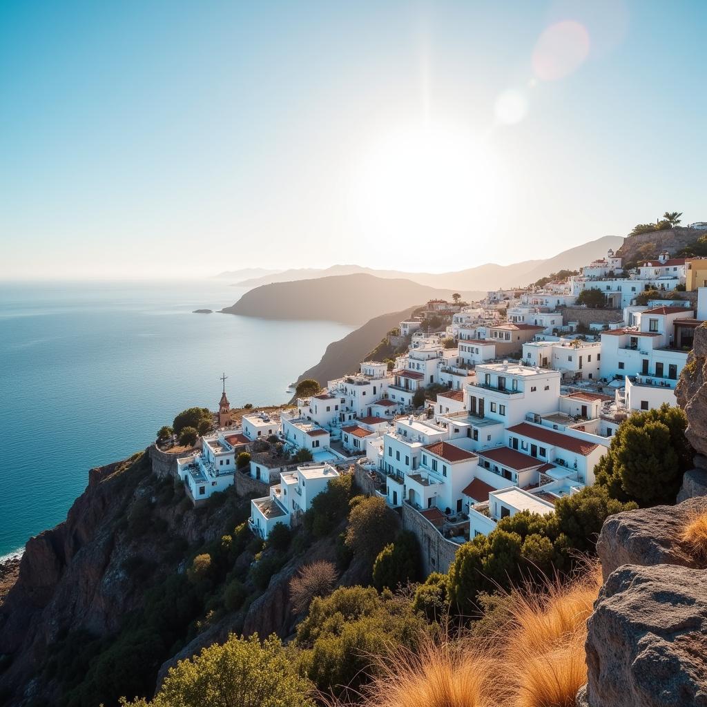 Picturesque Spanish Coastal Town