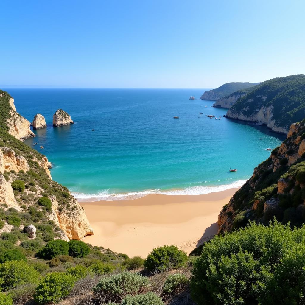 Breathtaking Spanish Coastal View