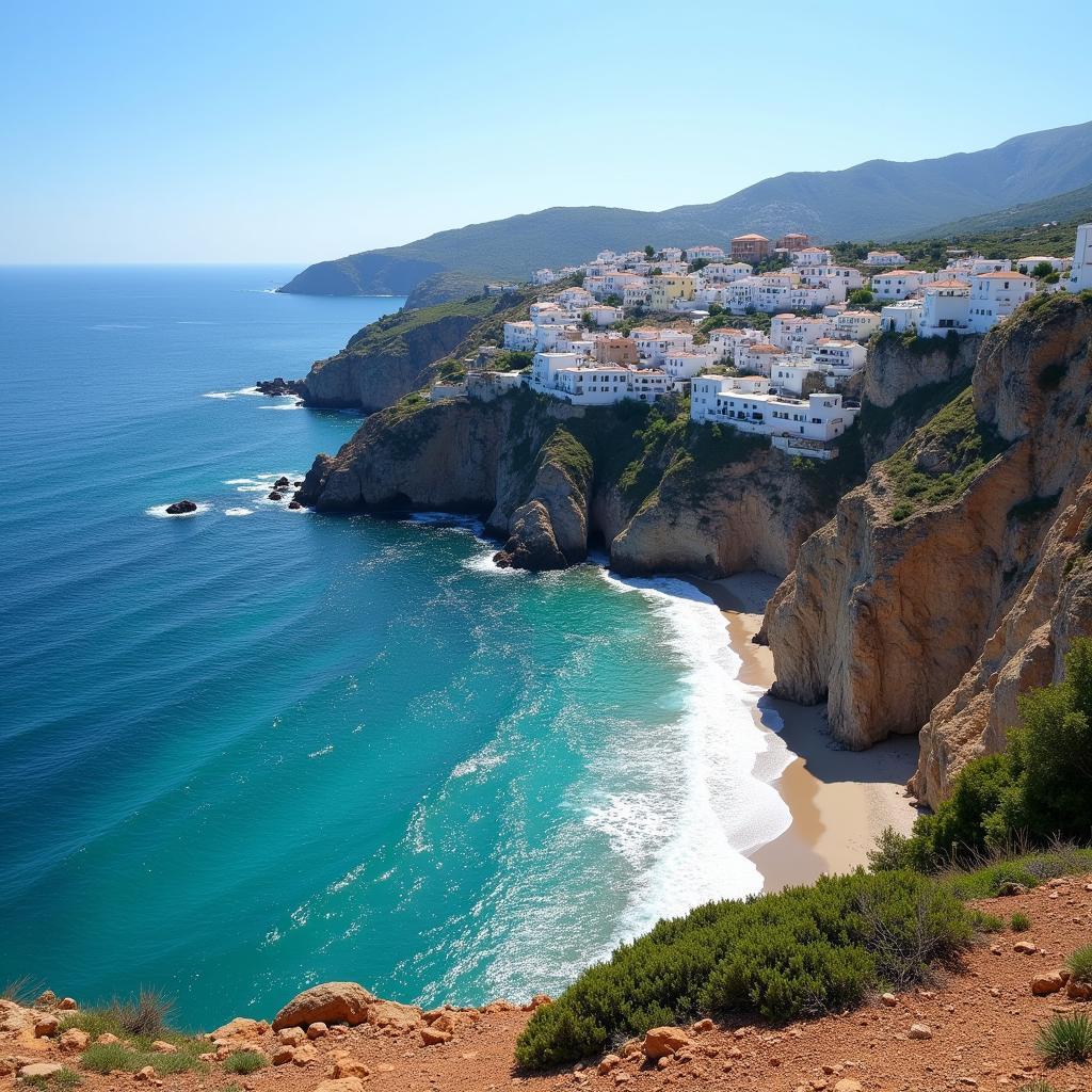 Scenic Spanish Coastline