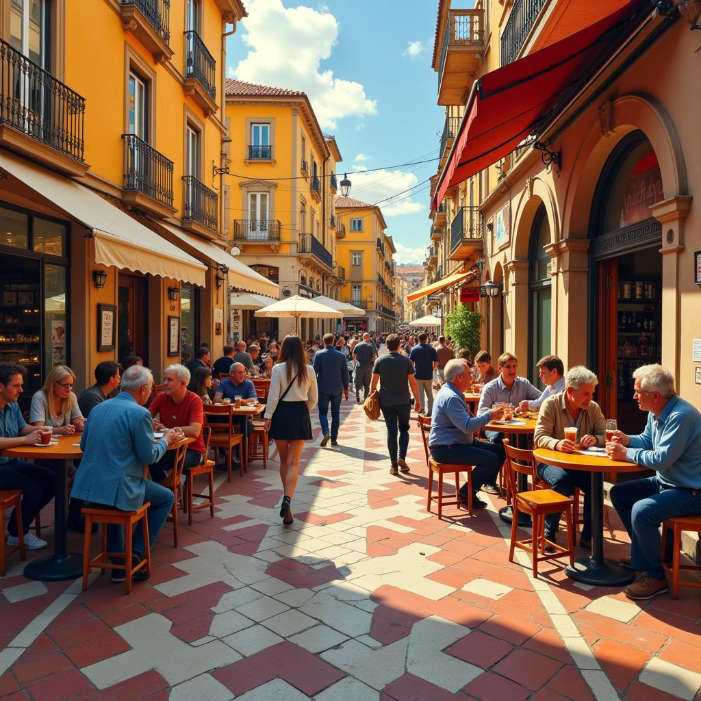 Traditional Spanish Coffee Culture