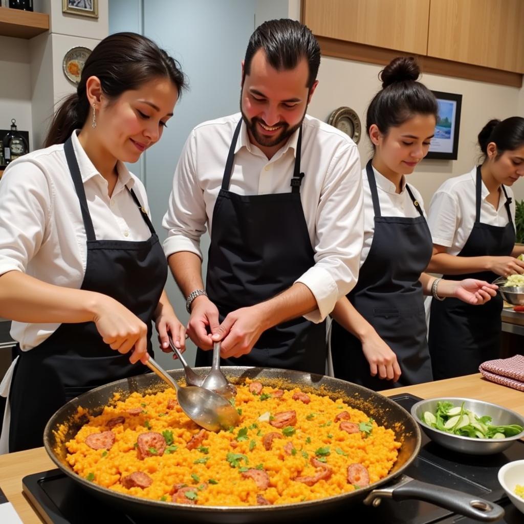 learning-paella-from-a-local-chef