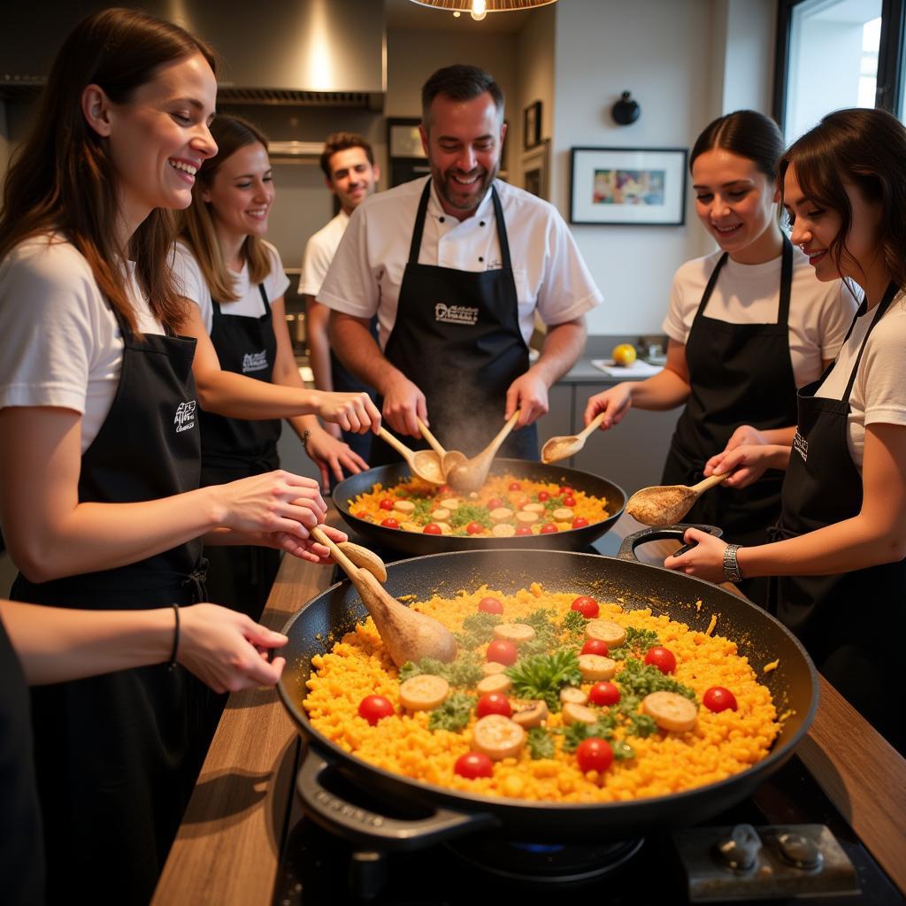 Learning to Cook Paella