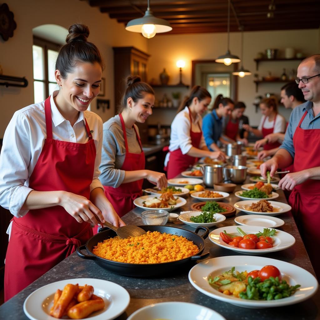 Immersive Spanish Cooking Class