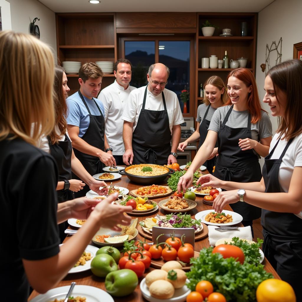 Immersive Spanish Cooking Class