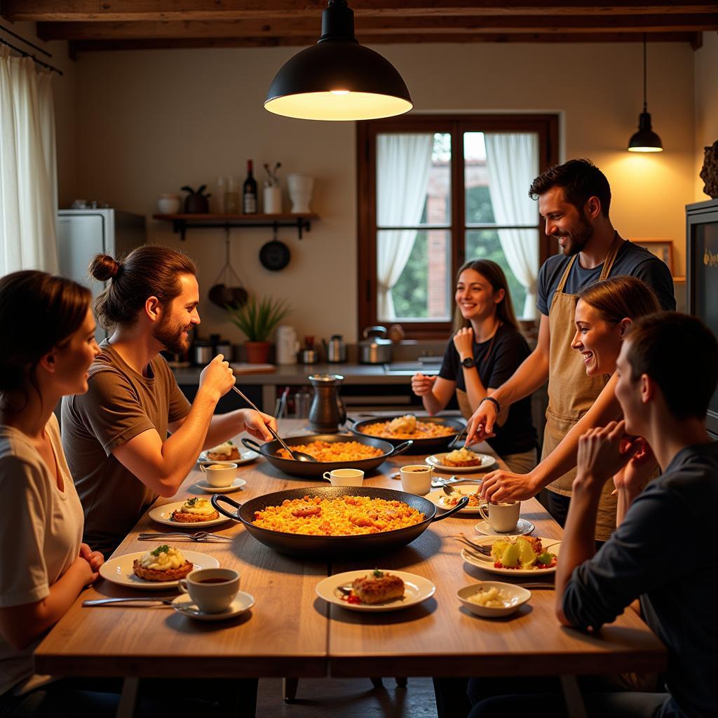 Interactive Spanish Cooking Class