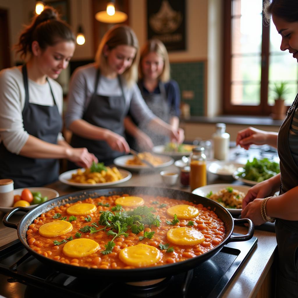 Learning to Cook Paella in Spain