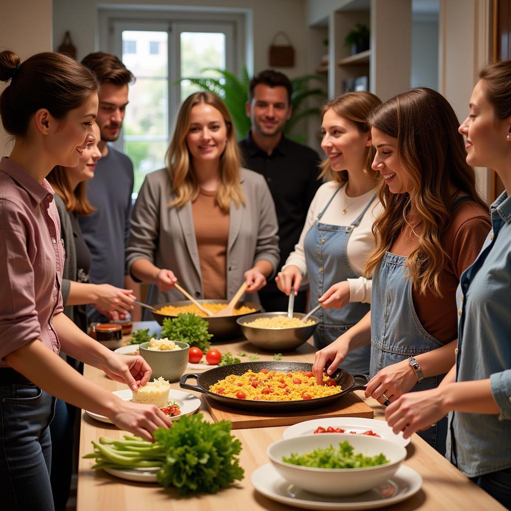 Spanish Cooking Class Homestay