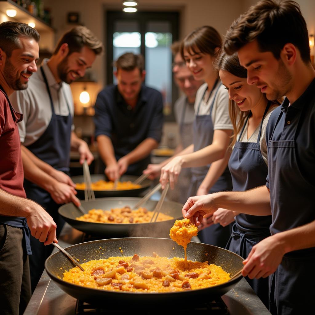 Hands-on Spanish cooking class