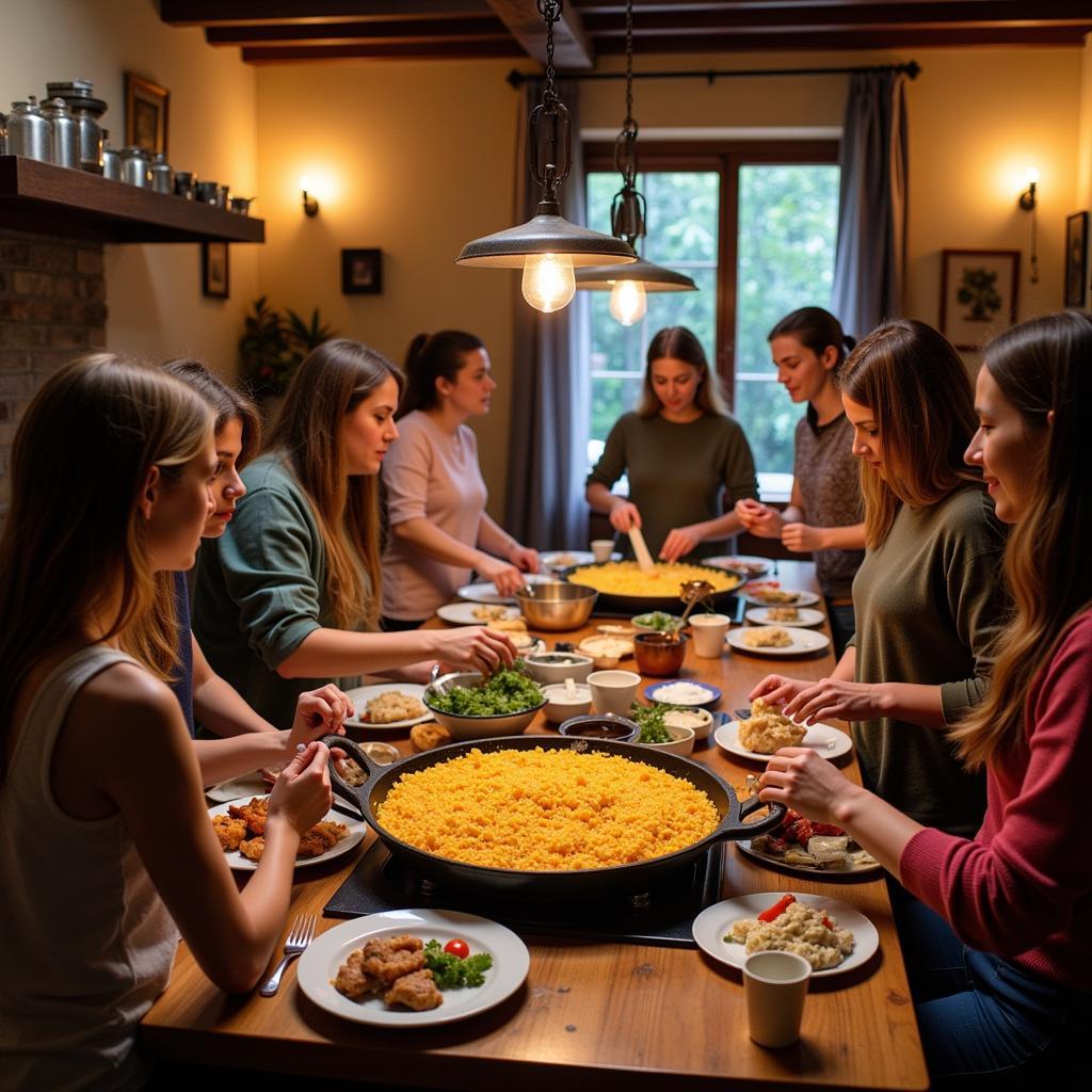 Spanish Cooking Class in Madrid Homestay