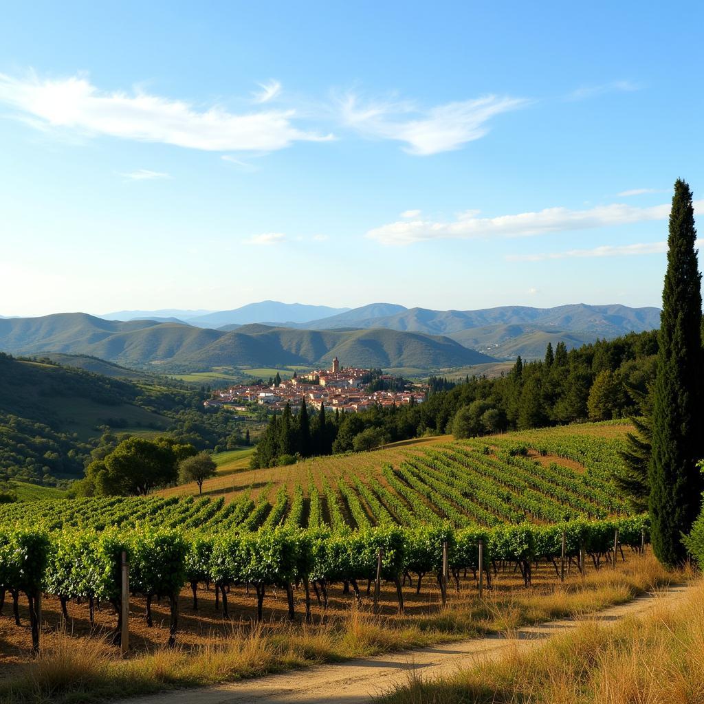 Tranquil Spanish Countryside