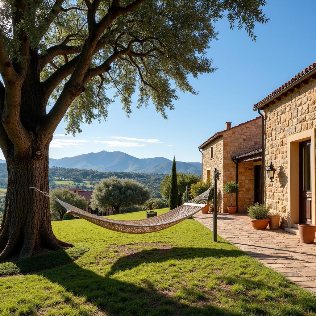 Tranquil Spanish Countryside Farmhouse